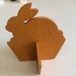 Longaberger 3D woodcraft bunny. Very rare.